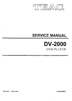 Teac DV-2000-Service-Manual 